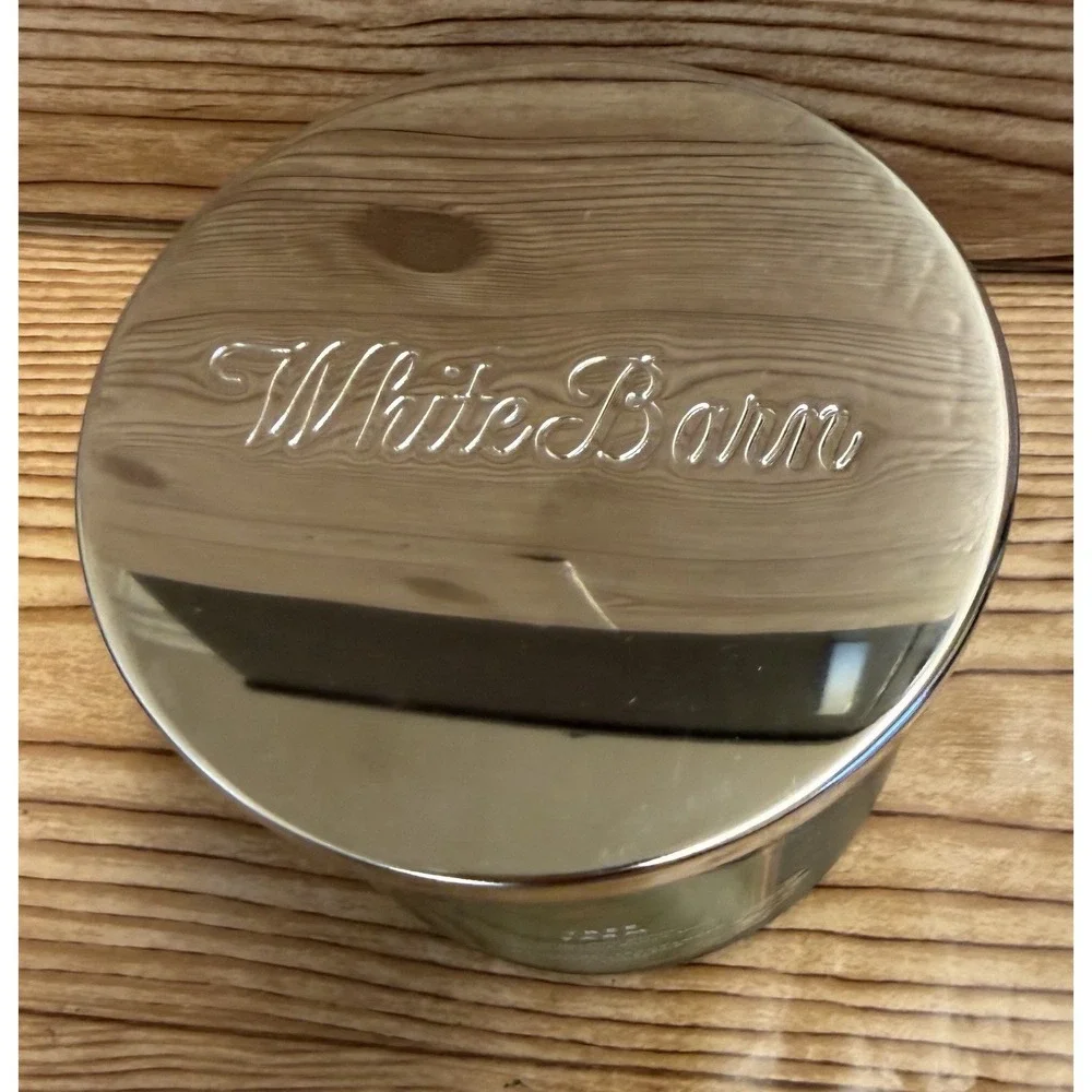 Bath & Body Works White Barn TREE FARM 3 Wick Jar Candle Christmas 14.5 oz New - Picture 2 of 4